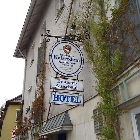 Garni Hotel Kaiserdom บัมแบร์ก ภายนอก รูปภาพ